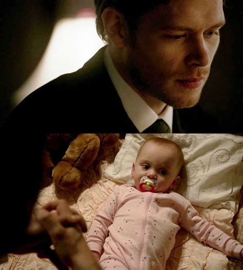 Damon loves the baby and decides to raise her. . Elena gives birth to klaus baby fanfiction